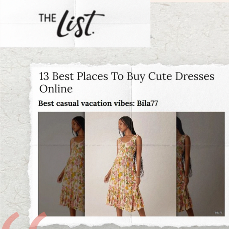 13 Best Places To Buy Cute Dresses Online BILA77